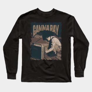 Gamma Ray Vintage Radio Long Sleeve T-Shirt